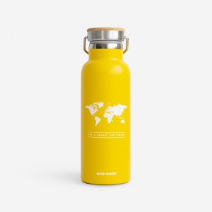 Drinkfles geel