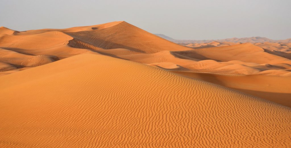Woestijn Dubai